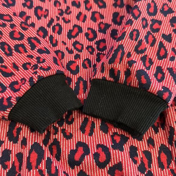 Pippa & Julie leopard sweater & leggings set size 5 - Picture 3 of 4